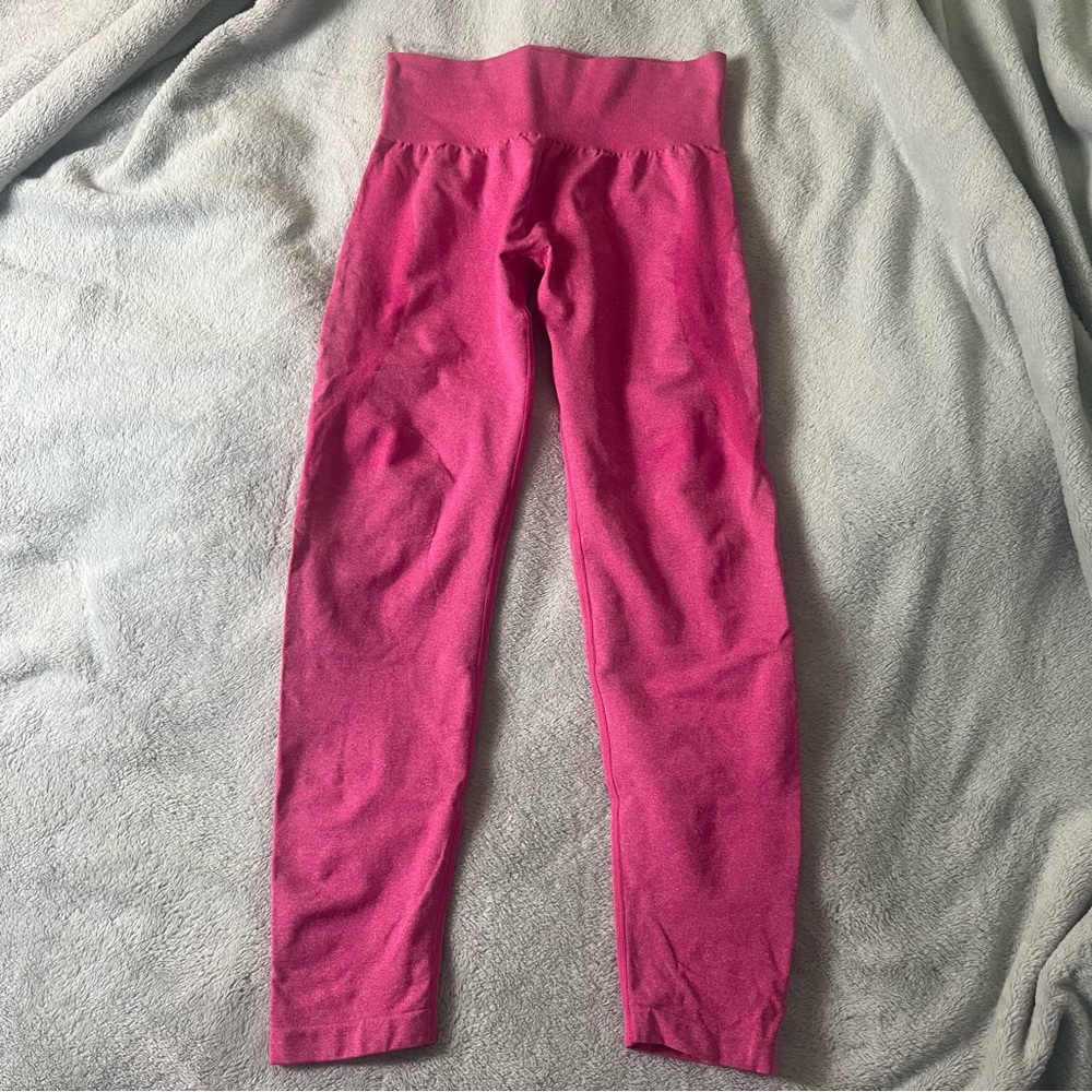 NVGTN HOT PINK LEGGINGS WITH CONTOUR 🤍 size Large